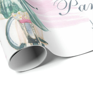 Effel Torn Wrapping Papprare Presentpapper