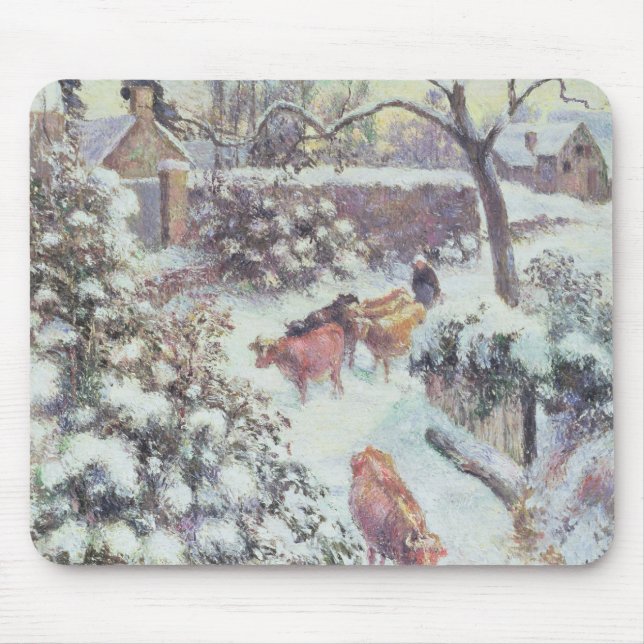 Effet de Neige en Montfoucault, 1882 Musmatta (Framsidan)