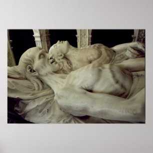Effigies av Louis XII och Anne av Brittany Poster