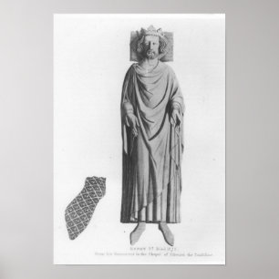 Effigy av kungen Henry III Poster