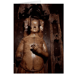Effigy av Philippa av Hainault Hälsningskort