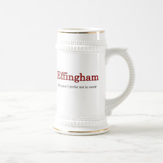 Effingham Stein Red Prefer Not to Swear Sejdel