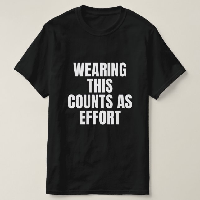 Effort Manar T-Shirt (Design framsida)