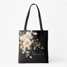 Effortless Elegance Floral Tote