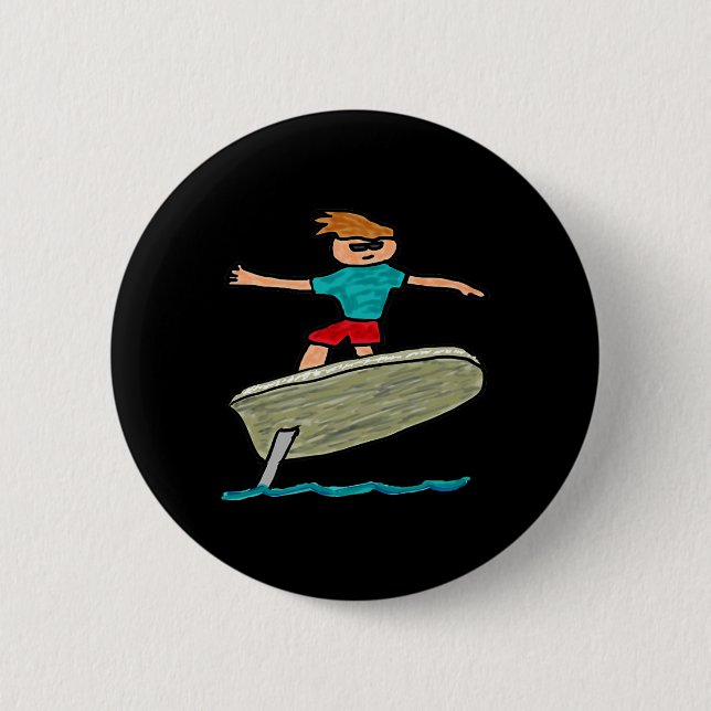 Efoil-surfing  knapp (Framsida)