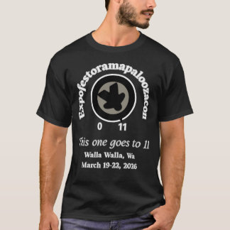 EFORP 11 Mörk T-shirt Svart Meeple