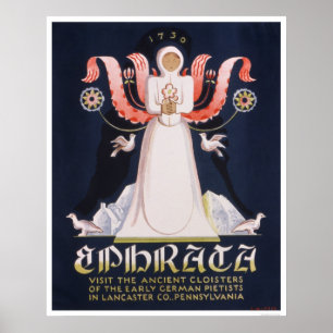 Efrata Cloister 1938 WPA Poster