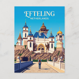 Efteling Temapark Nederländerna Vykort