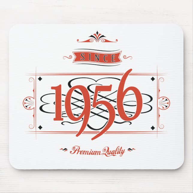 Efter 1956 (Red&Black) Musmatta (Framsidan)