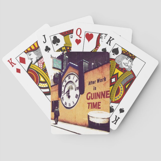 Efter arbete casinokort (Baksidan)