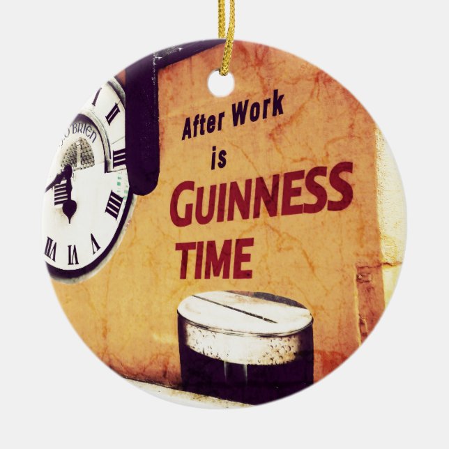 Efter arbete julgransprydnad keramik (Framsidan)