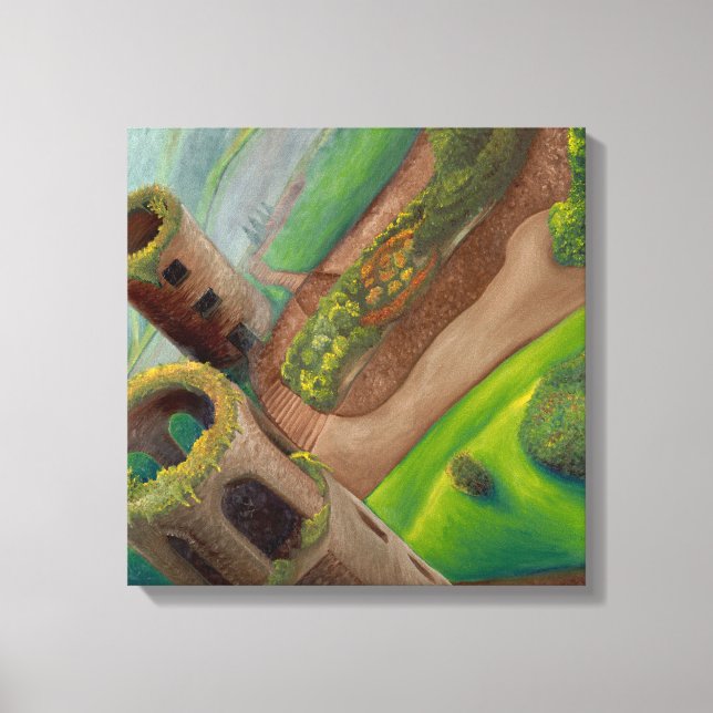 Efter att du har ätit Blarney Stone Canvastryck (Framsida)