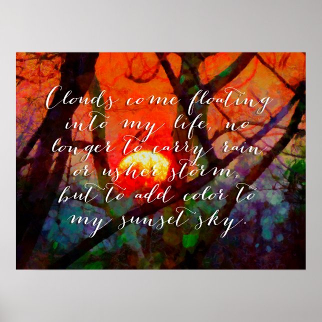 Efter att rastercitaten Poster inspirerande (Framsidan)