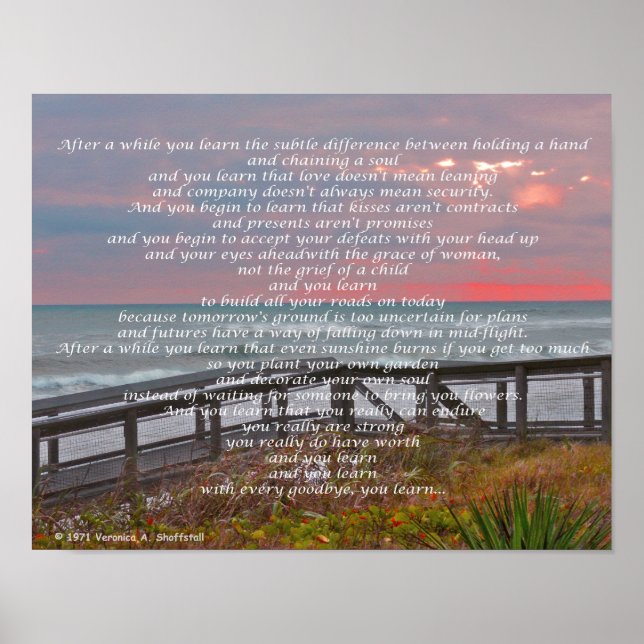 EFTER AWHILE POSTER (Framsidan)