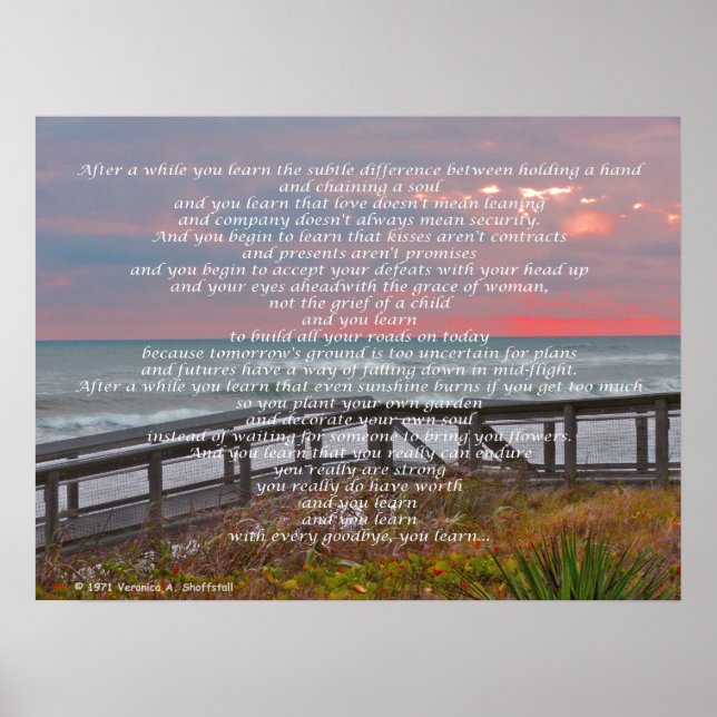 EFTER AWHILE POSTER (Framsidan)