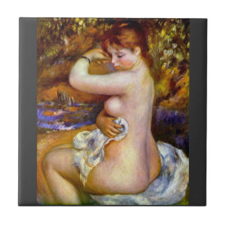 Efter badet av Pierre Renoir Kakelplatta