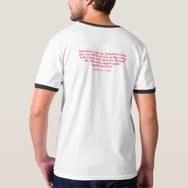 Efter bedrövelsen - T-tröja Tee (Baksida)