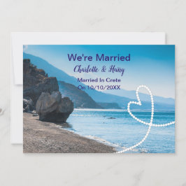 Efter bröllopsmottagning har Party gift sig på Kre Inbjudningar