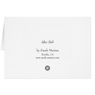 Efter Dali Hälsningskort