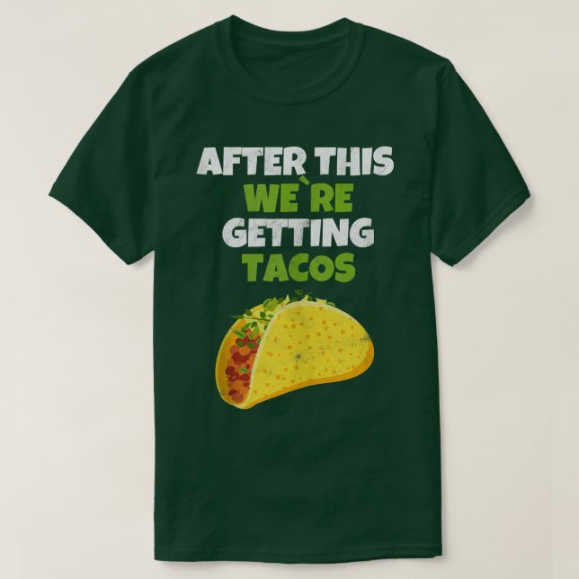 Efter det här får vi Tacos Tee Funny Taco  (Design framsida)