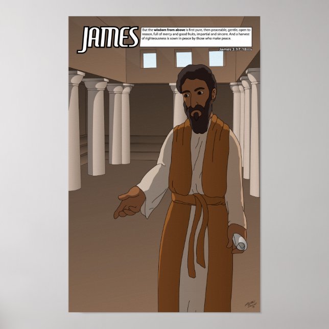 Efter Faith Series - James Poster 11 x 17 tum (Framsidan)
