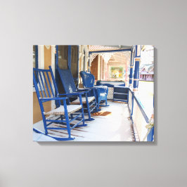 Efter Fell i Snö - Martha's Vineyard Canvastryck