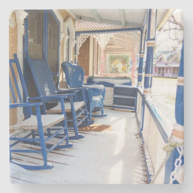 Efter Fell i Snö - Martha's Vineyard Stenunderlägg (Framsidan)