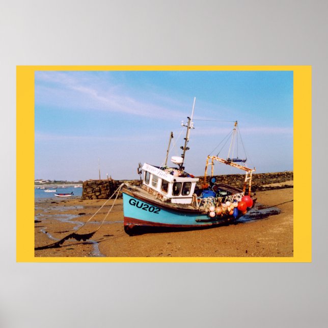 EFTER FISKEFARTYG I GUERNSEY POSTER (Framsidan)