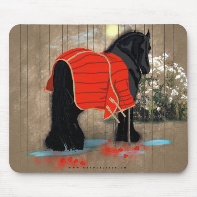 Efter Grooming - Mousepad Musmatta (Framsidan)