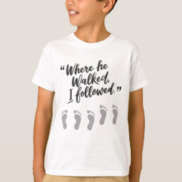 Efter hans fotsteg t shirt