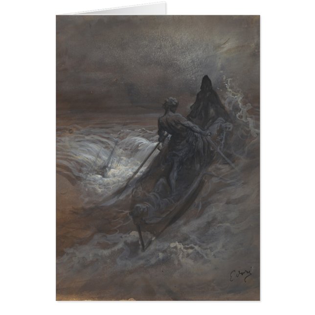 Efter haveriet hälsningskort (Framsidan)