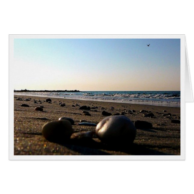 Efter havskort hälsningskort (Framsidan Horizontal)