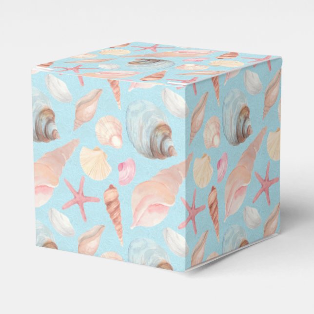 Efter havsseriens utformning 9 presentaskar (Framsidan Sidan)