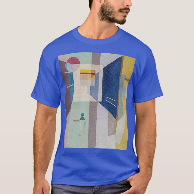Efter Höger - till det Lämnat Kandinsky T Shirt (Framsida)