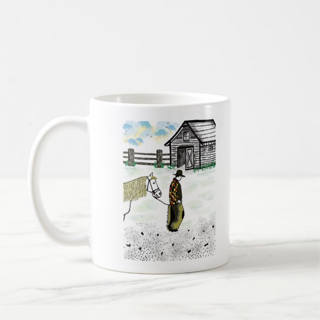 Efter Horse Ride Kaffemugg (Vänster)