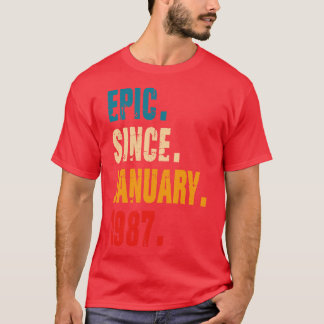 EFTER JANUARI 1987 T SHIRT