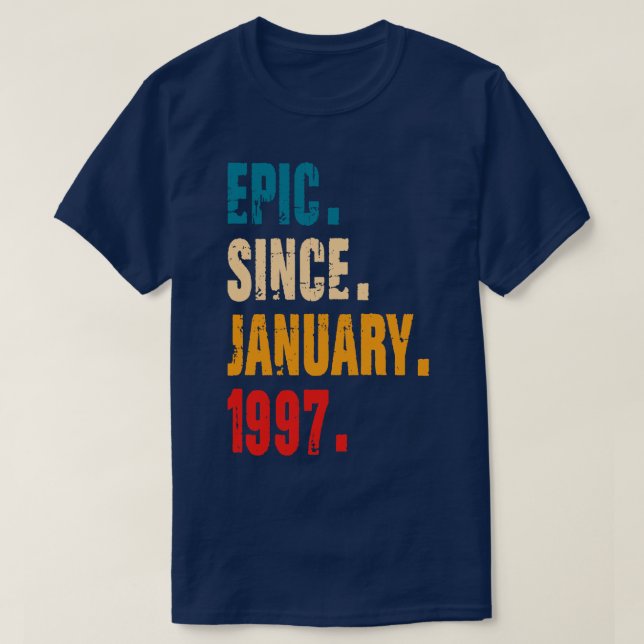 EFTER JANUARI 1997 T SHIRT (Design framsida)