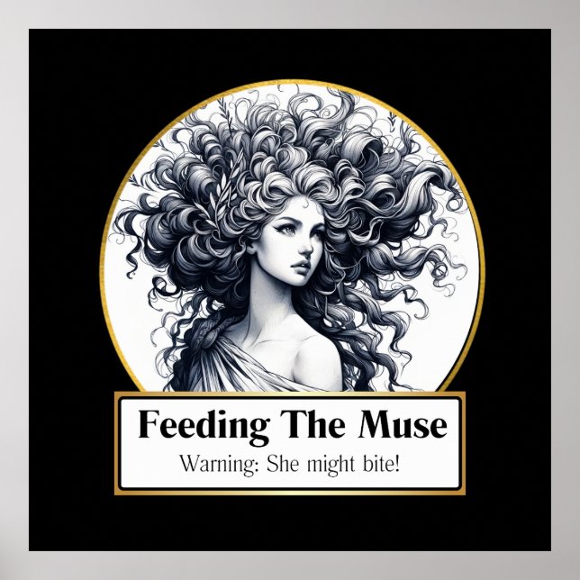 Efter kaffe: Grumpy Muse Chronicles Poster (Framsidan)