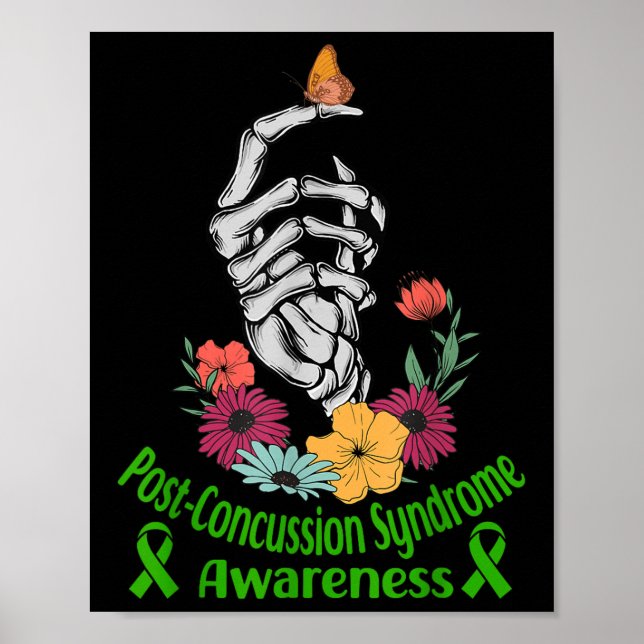 Efter konfusion Syndrome Awareness Halloween Poster (Framsidan)