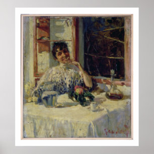 Efter Lunch vid Moncia, 1900 Poster
