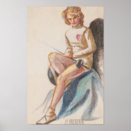 Efter matchningen - Boxing Art (1950) Poster