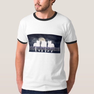 Efter mörk design tee shirt