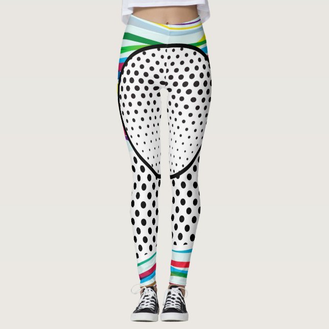 Efter Morris och POP Chiffon Scarf Leggings (Framsida)