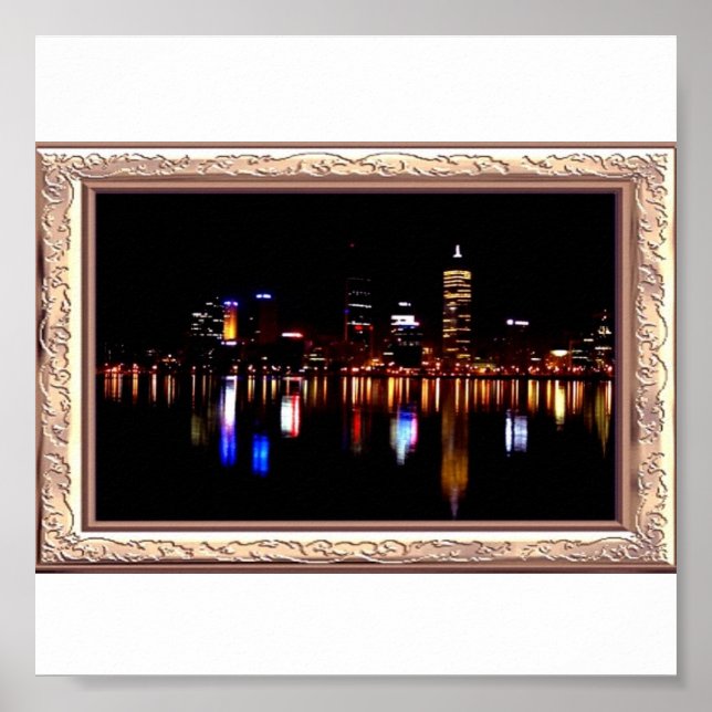 Efter nattreflektering Skriv ut Poster (Framsidan)