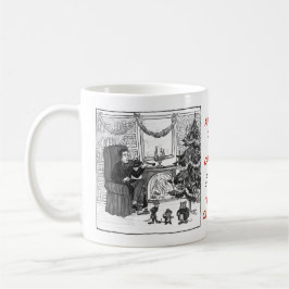 EFTER-ord serieBLÅTT & UNDERTECKNAR kaffemuggen Kaffemugg