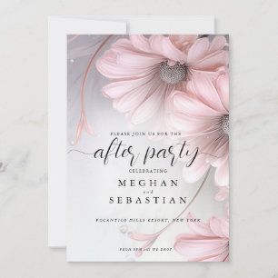 Efter Party 2 Boho Rosa Daisy Spara Datumet