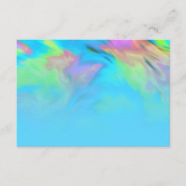 Efter Party Turkos Blue Lime Rosa Tie Dye Inbjudningar