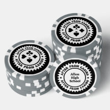 Efter Prom Anpassningsbar Poker Chip