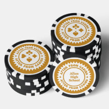 Efter Prom Anpassningsbar Poker Chip