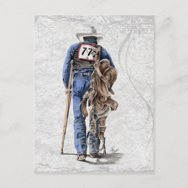 Efter Rodeo Vykort (Framsida)